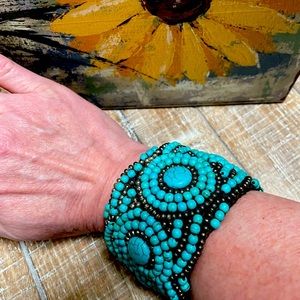 Turquoise Statement Bracelet